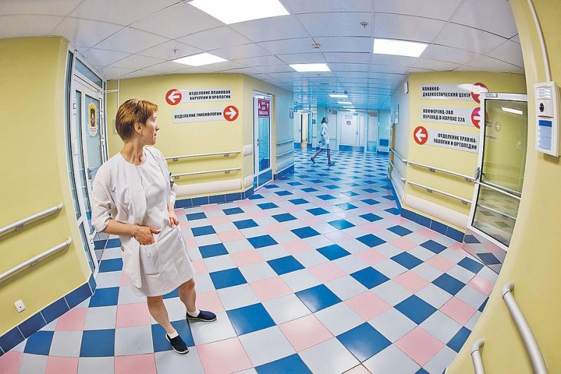 В московских больницах продолжаются масштабные ремонтные работы