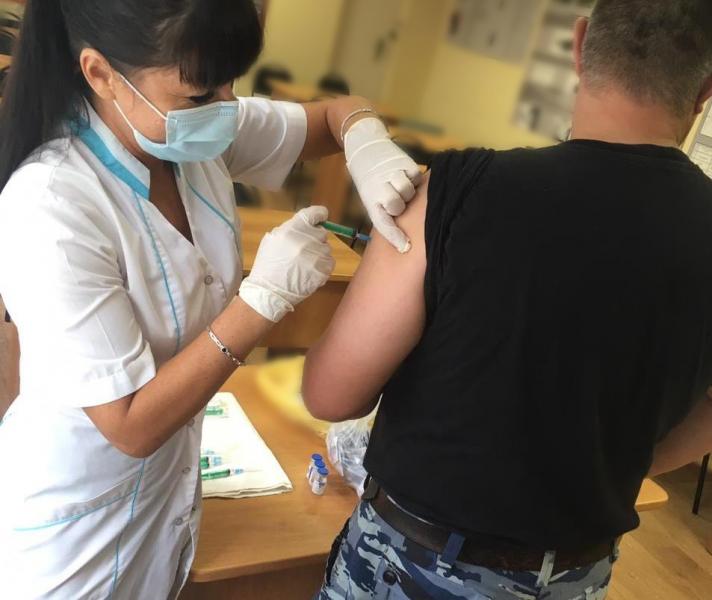 В Управлении Росгвардии по Ульяновской области начался этап ревакцинации личного состава от коронавирусной инфекции